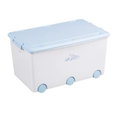 Ящик для игрушек Tega Rabbits KR-010 (white-blue): Производитель Tega