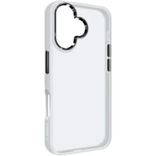 Чехол для iPhone ArmorStandart UNIT2 Case Matte Clear for iPhone 16 (ARM78748): Цвет белый