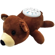Ночник Bambi мягкий с проектором JD-9907 Свет Звук (JD-9907A(Bear)): Особенности Регулируемая громкость, звуковое сопровождение, с проекцией