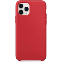 Чехол для iPhone Mobile Case Silicone Soft Cover Red for iPhone 11 Pro: Цвет красный