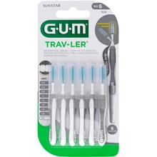 GUM TravLer Зубная щетка для межзубных промежутков 2.0 mm 6 шт: Вид Интердентальная