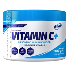 6PAK Nutrition Vitamin C Plus 200 g /200 servings/ Unflavored (CN5732): Тип Витамин C