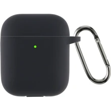 Чехол ArmorStandart Ultrathin Silicone Case With Hook Black (ARM59679) for Apple AirPods 2: undefined undefined