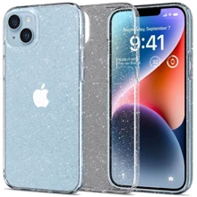 Чехол для iPhone Spigen Liquid Crystal Glitter Crystal Quartz (ACS05034) for iPhone 14: Цвет прозрачный