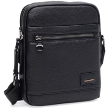 Мужская сумка через плечо Ricco Grande черная (K12120-1-black): Пол Мужской