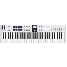 MIDI-клавиатура Arturia KeyLab Essential 61 mk3 (White): Механика Базовая