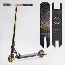 Самокат трюковый Best Scooter Portal золотистый (PL-91977): Количество колес 2