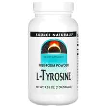 Source Naturals L-Tyrosine L-тирозин свободной формы 660 мг 100 г: Тип Тирозин