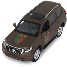 Автомодель TechnoDrive серии Шевроны Героев - Toyota Prado - 24 ОМБр (KM618824): Тип Готовая модель