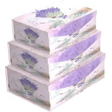 Коробка Подарочные коробки UFO 8026-SY531 Набор 3 шт Lavander прям: undefined undefined