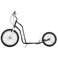 Самокат Yedoo MEZEQ V-Brake 14+ (black-green): Количество колес 2