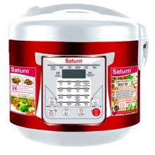 Мультиварка Saturn ST-MC9208 Red: Мощность 860 Bт
