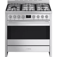 Плита комбінована SMEG B95GMCX2: Тип пристрою Комбинированная плита