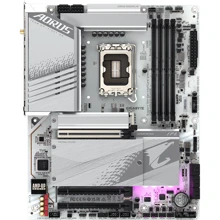 GIGABYTE Z790 A ELITE AX ICE: Оперативная память 4xDDR5 7600 МГц, до 192 ГБ