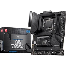MSI MAG B660 TOMAHAWK WIFI DDR4: Оперативная память 4xDDR4 4800+, до 128 ГБ