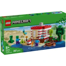 Конструктор LEGO Minecraft Дом из взрывчатки в джунглях (21275): Серия MINECRAFT