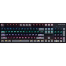 Клавиатура HATOR Starfall Rainbow Origin Red (HTK-608-BBG): Подключение проводное