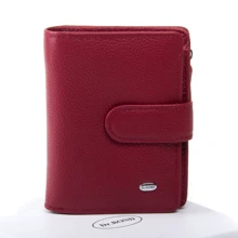 Женский кошелек Dr. Bond бордовый (35130 bordeaux-red): Пол Женский