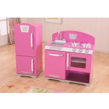 Ігровий набір Кухня KidKraft Bubblegum Retro Kitchen and Refrigerator (53306): Виробник KidKraft