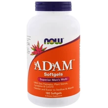 Мультивітаміни для чоловіків Now Foods ADAM, Superior Men's Multi, 180 Softgels (NOW-03881): Форма випуску таблетки