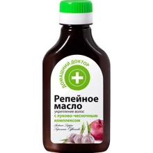 Домашній Лікар Реп'яхову олію для зміцнення волосся 100 ml: Стать Для женщин