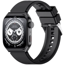 Смарт-годинник Proove Moment Black: Дисплей 1.85" AMOLED (390x450 dpi)