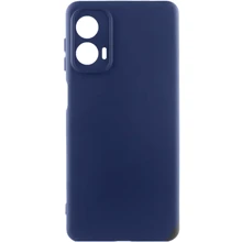 Чехол для телефонов Lakshmi Case Silicone Cover Full Camera Midnight Blue for Motorola Moto G24: Совместимость Motorola Moto G24