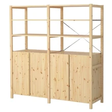 Стеллаж 2 секции ІКЕА IVAR 174х50х179 см (694.070.59): undefined undefined