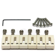 Набор сёдел для гитар GRAPH TECH PQ-8001-L0 TUSQ Saddle Strat/Tele Style Offset - Lefty (6 Pcs): Производитель Graph Tech