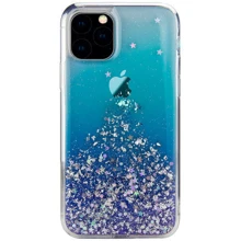 Чехол для iPhone SwitchEasy Starfield Case Crystal Blue (GS-103-80-171-106) for iPhone 11 Pro: Цвет голубой