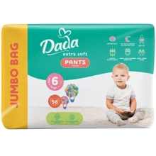 Трусики подгузники Dada Extra Soft 6 XL 15+ кг 56 шт (4820174980801): Тип Подгузники-трусики
