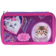 Пенал CLASS 99601 2 отд., с наполнением Lovely Kitties: Год выпуска коллекции 2019