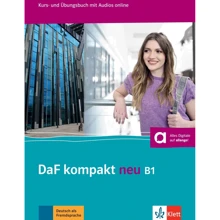 DaF kompakt neu B1: Kurs-und Übungsbuch mit Audios: Виробник Klett