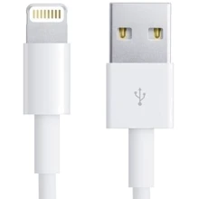 Кабель Apple USB Cable to Lightning 1m White (MD818/MQUE2) (BOX)