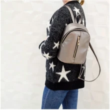 Женский рюкзак Sambag Mane SF silver dark серебристый (18225004): Пол Женский
