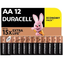 Щелочные батарейки Duracell AA MN1500 LR06 12 шт (5000394006546 / 81551275): undefined undefined
