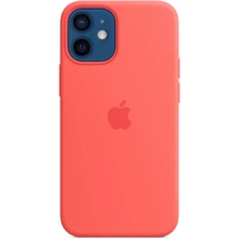 Чехол для iPhone Apple Silicone Case with MagSafe Pink Citrus (MHKP3) for iPhone 12 mini: Цвет розовый