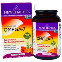 New Chapter Supercritical Omega-7 60 Veggie Caps Омега-7: Тип Омега 7