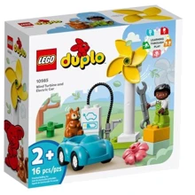 Конструктор LEGO Duplo Ветровая турбина и электромобиль (10985): Серия DUPLO