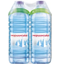 Вода Моршинська минеральная природная столовая негазированная 2х3 л (DS48200170009632): Объем, л 6