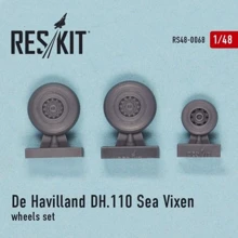 Смоляні колеса RESKIT для літака De Havilland DH.110 "Sea Vixen" RS48-0068: Виробник RESKIT
