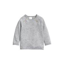 Реглан H&M 6208877 44 см серый: Пол Девочка
