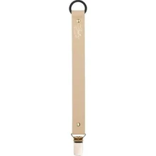 Держатель для пустышки Bjallra of Sweden – коллекция Beige Faux Leather (BC1043): Производитель Bjallra of Sweden