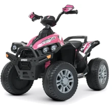 Детский квадроцикл Bambi Racer розовый (M 5008EBL-8): Вид квадроцикл