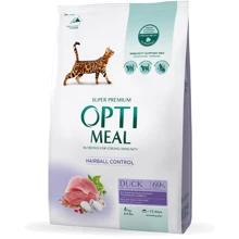 Сухой корм Optimeal Adult Cats с эффектом выведения шерсти duck со вкусом утки 4 кг (4820083905599): Тип Сухой корм