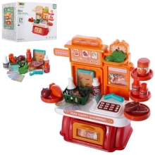 Игровой набор Магазин с кассой 29 предметов (8055): Производитель Noname