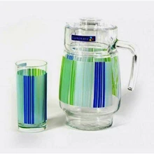 Набір для напоїв Luminarc Blue Stripes G1976 (7 пр.): undefined undefined