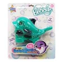 Мыльная игра Bambi DF-6062 на батарейках дельфин (Дельфин бирюзовый): Производитель Bambi