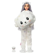 Кукла Barbie Cutie Reveal Зимний блеск в костюме полярного медведя (HJL64): Возраст от 3 лет