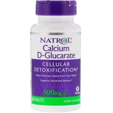 Natrol Calcium D-Glucarate 500 mg 60 Tabs Кальций глюкарат: Тип Кальций
